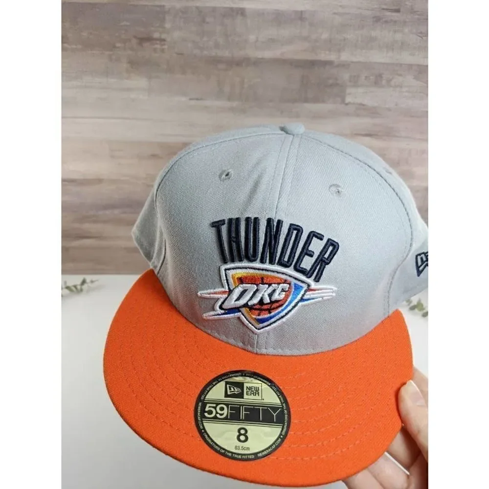 OKC Thunder 59Fifty Hat Size 8